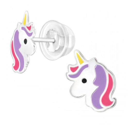 Zilveren sieradenset unicorn