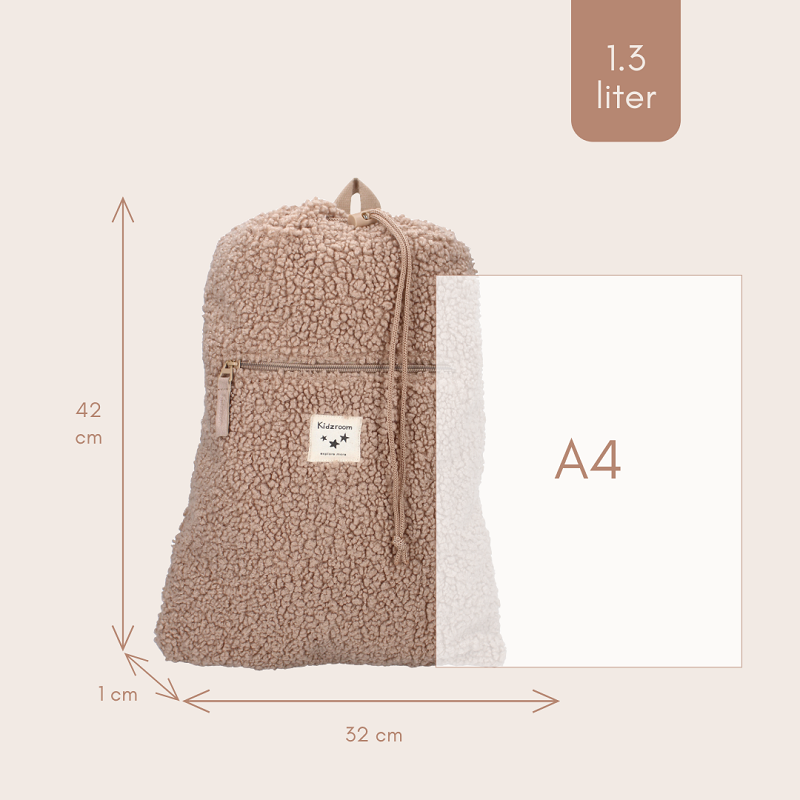 Gymtas voor kinderen Kidzroom Teddy in Town