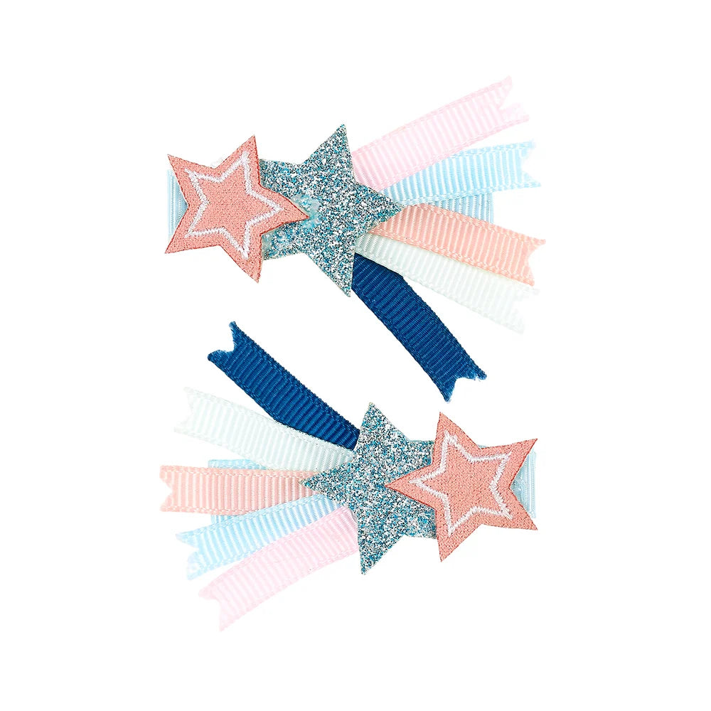 Souza! Haarklemmetjes Britt Ster Roze – 2 stuks