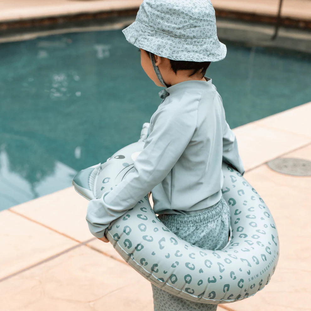 Swim Essentials Zwemband Leopard Green 55cm