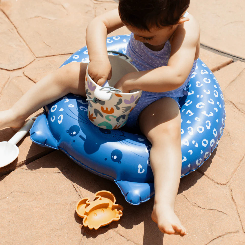 Swim Essentials Zwemband Leopard Blue 55cm