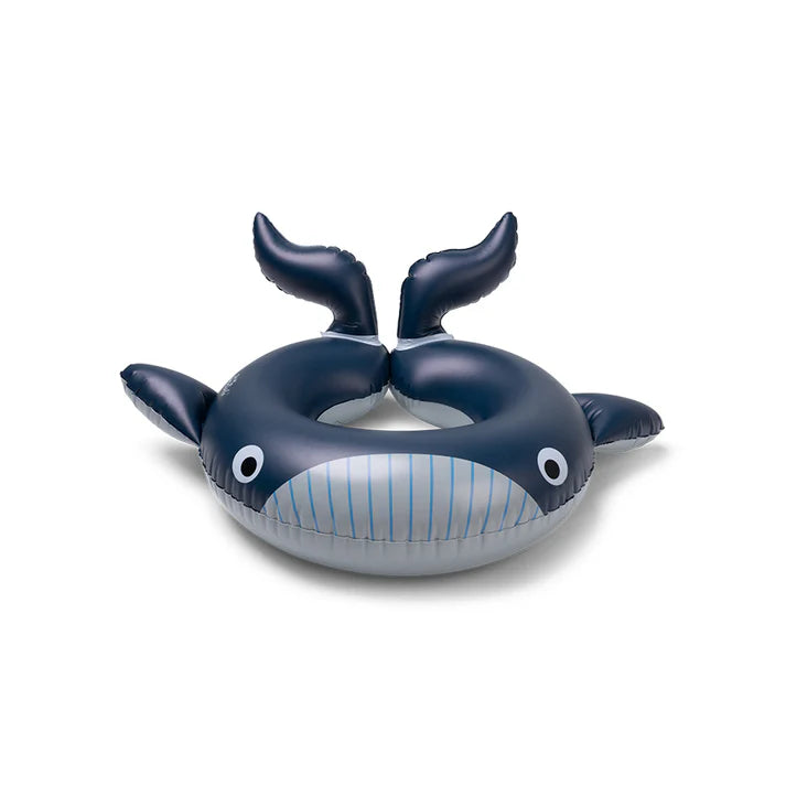 Blauwe Swim Essentials Walter Whale zwemband Ø 55 cm met schattig walvisontwerp voor kinderen
