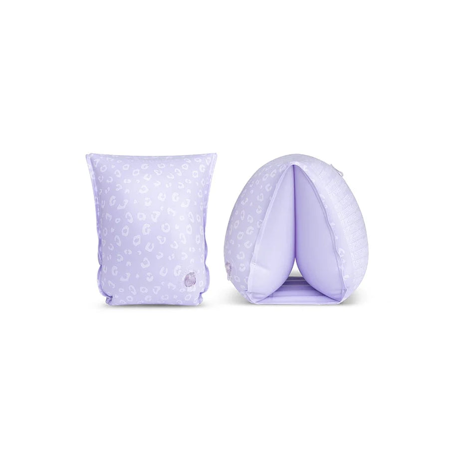 Swim Essentials Zwembandjes Lila Leopard 2-6 Jaar