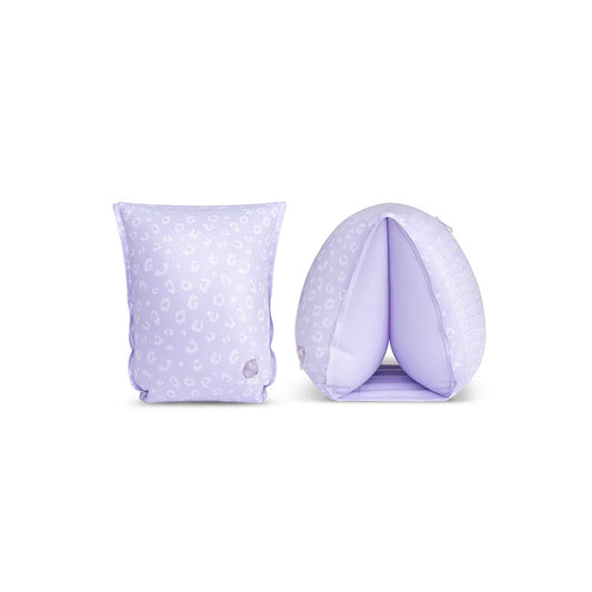 Swim Essentials Zwembandjes Lila Leopard 2-6 Jaar